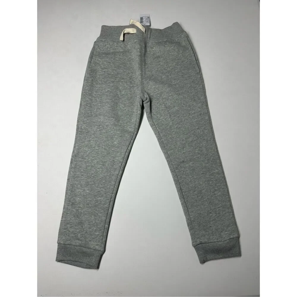NWT The Children's Place Big Boys' French Terry Jogger Sweatpant Sz 5 Gray